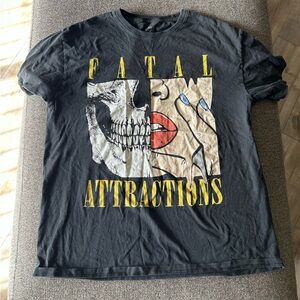 Fashion Nova Black Graphic Tee